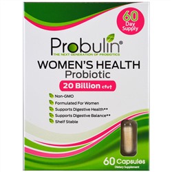 Probulin, пробиотик для женщин, 20 млрд КОЕ, 60 капсул