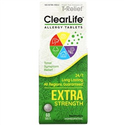 MediNatura, Clear Life Allergy Tablets, Extra Strength, 60 Tablets