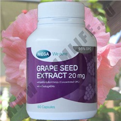 Экстракт Виноградных косточек Mega Grape Seed Extract