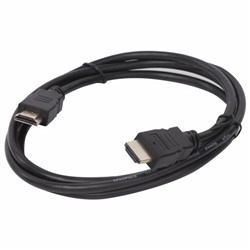 Кабель HDMI AM-AM, 1,5 м, SONNEN, для передачи цифрового аудио-видео, черный, 513120