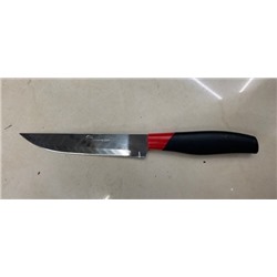Нож кухонный 15см красно-черная ручка
