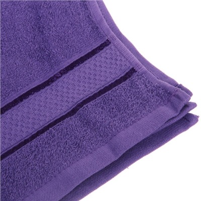 Полотенце махровое 50*90 фиолетовый