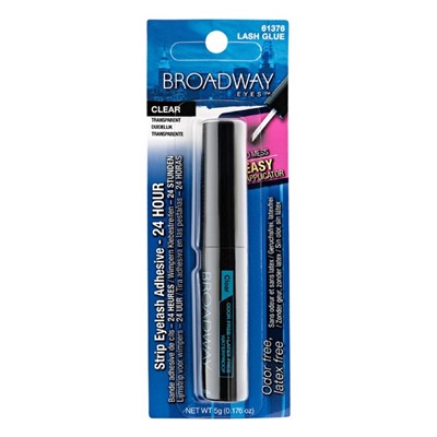 Клей для накладных ресниц Kiss Broadway Eyelash Adhesive BELG01C, прозрачный, 5 мл