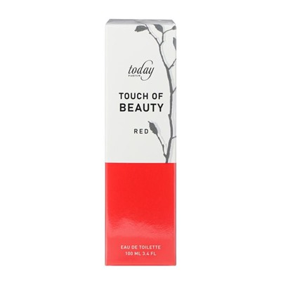 Туалетная вода женская Touch of Beauty Red ,100 мл