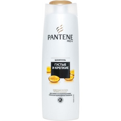 Шампунь для тонких и ослабленных волос Pantene Pro-V (Пантин Про-Ви) Густые и крепкие, 250 мл