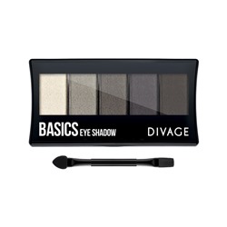 Палетка теней для век Divage Palettes Eye Shadow, тон Basics