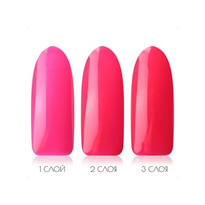 Гель-лак «Uno» Shocking Pink 129