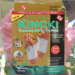 Детоксикационные пластыри на стопы Kiyome KINOKI Cleansing Detox