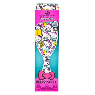 Расчёска для спутанных волос, Wet Brush Original Detangler Hello Kitty Under My Umbrella-White