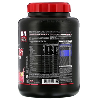 ALLMAX Nutrition, Quick Mass, катализатор быстрого набора массы, клубника-банан, 2,72 кг (6 фунтов)