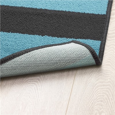 STAVN СТАВН, Придверный коврик, серый/синий, 40x60 см