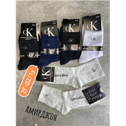 НОСКИ МУЖСКИЕ CALVIN KLEIN 10 ПАР РАЗНОГО ЦВЕТА, код 6186900