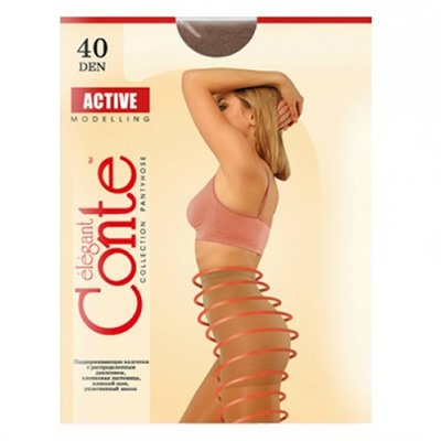 Колготки Conte Active (Конте Актив) цвет Shade, 40 den, 6 размер