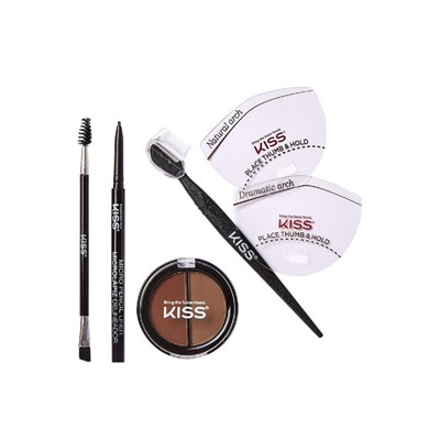 Набор для моделирования бровей Kiss Beautiful Brow Kit