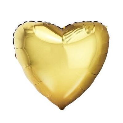 В0101-С шар фольга сердце зол24\61