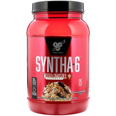 BSN, Syntha-6, Cold Stone Creamery, GERMANCHOKOLATEKAKE, 2.59 lb (1.17 kg)