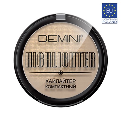 Хайлайтер компактный DEMINI Highlighter Compact, № 01 gold