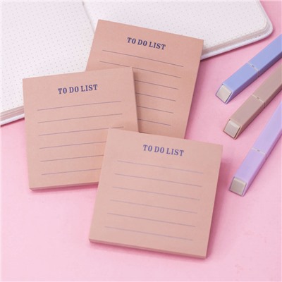 Блок для заметок "To do list", pink