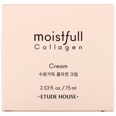 Etude House, крем, «Увлажняющий коллаген», 75 мл (2,53 жидк. унции)