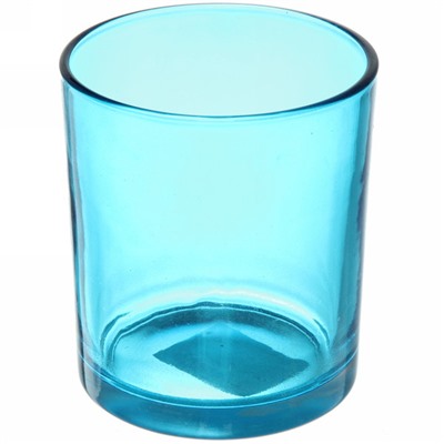 Подсвечник "Oasis-Glass" 8,8*10см цвет голубой