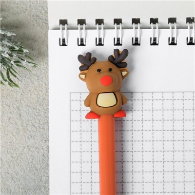 Детский набор "С Новым годом!": блокнот, ручка, мыло, бурлящий шар
