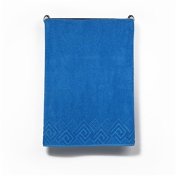 Полотенце махровое «Poseidon» цвет голубой, 70х130