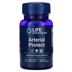 Life Extension, защита артерий, 30 вегетарианских капсул