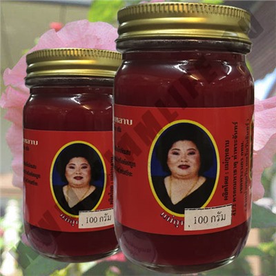 Тайский Красный Бальзам Madame Heng 50 гр.