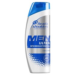 Шампунь для волос Head & Shoulders Men Ultra Мгновенная Помощь с женьшенем 400 ml