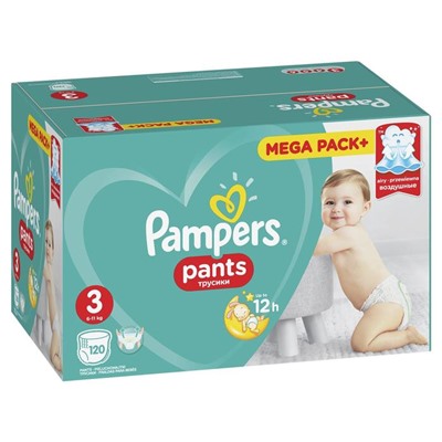 Подгузники-трусики «Pampers» Midi, 6-11 кг, 120 шт