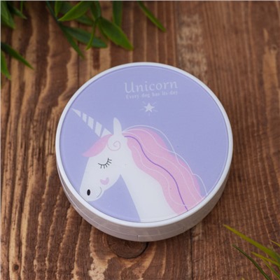 Контейнер для линз "Unicorn", blue