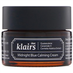 Dear, Klairs, Успокаивающий крем Midnight Blue, 1 унц. (30 мл)