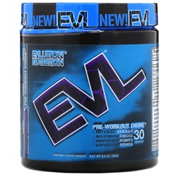 EVLution Nutrition, ENGN, Pre-Workout Enginе, виноград, 243 г (8,6 унции)