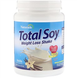 Naturade, Total Soy, коктейль для похудения, ваниль, 540 г (1,2 фунта)