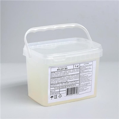 MYLOFF SB1 прозрачная мыльная основа 1 кг