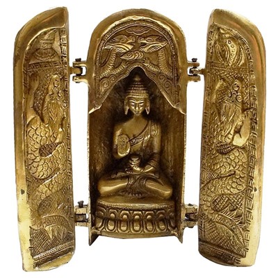 Алтарь с Буддой ( Дарует защиту и просветление)