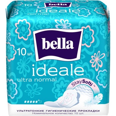 Гигиенические прокладки Bella Ideale Ultra Normal, 10 шт купить оптом, цена, фото - интернет магазин ЛенХим