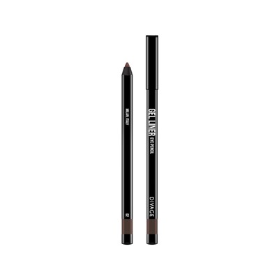 Гелевый карандаш для глаз Divage, Gel liner, цвет № 02