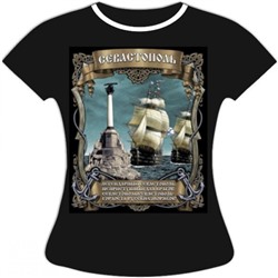 Женская футболка Легендарный Севастополь