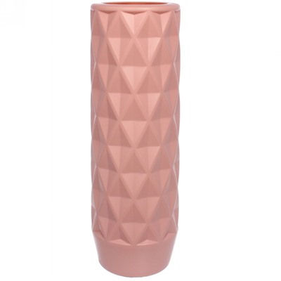 Ваза из пластика "Marlen-Аврора" 30,5*9,5см цвет розовый