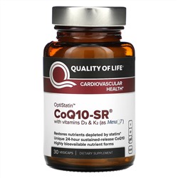 Quality of Life Labs, CoQ10-SR, 30 VegiCaps