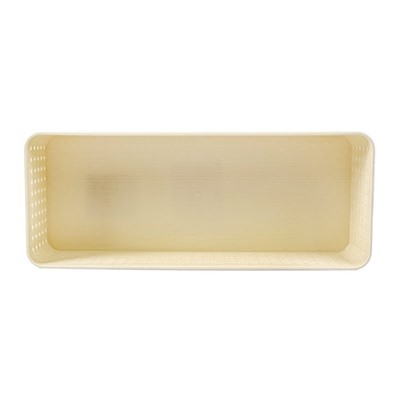 Органайзер для столовых приборов, 24×9,5×5 см, цвет ванильный