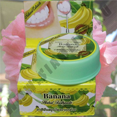 Зубная паста "Банан" Rochjana Banana Herbal Toothpaste