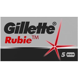 Лезвия Gillette Rubie Platinum Plus (Джилет Руби Платинум Плюс), в упаковке 5 шт