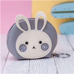 Кошелёк "Rabbit with cheeks", grey