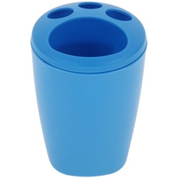 Подставка пластиковая для зубных щеток Aqua, цвет голубая лагуна