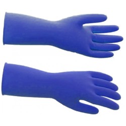 Перчатки HQ Profiline латексные, L, Синие