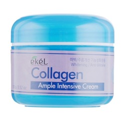 Ekel Крем для лица ампульный омолаживающий с коллагеном / Ample Intensive Cream Collagen, 100 г