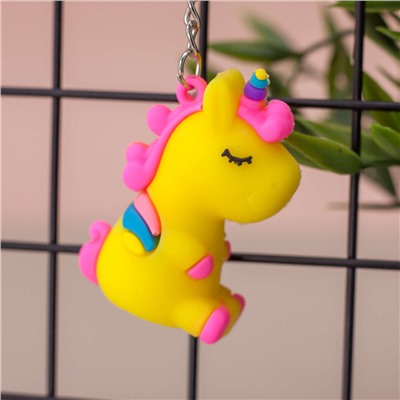 Брелок "Sleeping unicorn", yellow