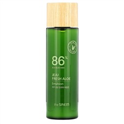 The Saem, Jeju Fresh Aloe, 86% Aloe Vera Emulsion, 5.24 fl oz (155 ml)